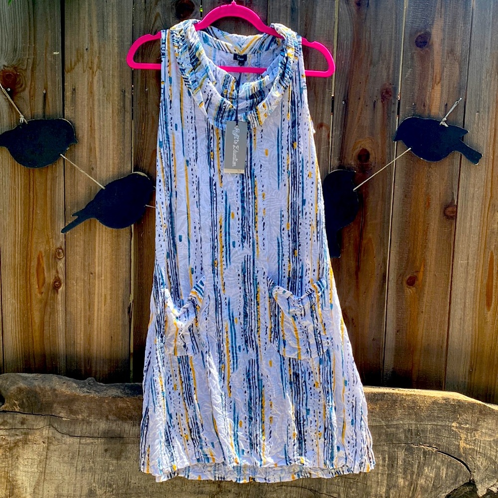 Shana sleeveless dress, size small NWT